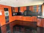 Luxe keuken met veel apparatuur, nieuwe stoomoven, Huis en Inrichting, Keuken | Complete keukens, Ophalen, Gebruikt, Bruin, Hoekkeuken