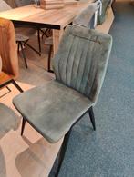 6 groene eetkamerstoelen - zo goed als nieuw, Huis en Inrichting, Stoelen, Overige kleuren, Ophalen of Verzenden, Zo goed als nieuw
