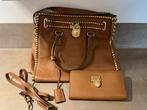 Michael Kors Tas & Portemonnee Set Bruin, Sieraden, Tassen en Uiterlijk, Tassen | Damestassen, Ophalen, Gebruikt, Bruin, Handtas