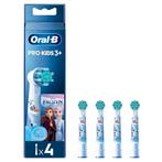 4X ORAL-B PRO KIDS FROZEN OPZETBORSTELS 100% ORIGINEEL, Ophalen of Verzenden, Nieuw, Opzetborstel