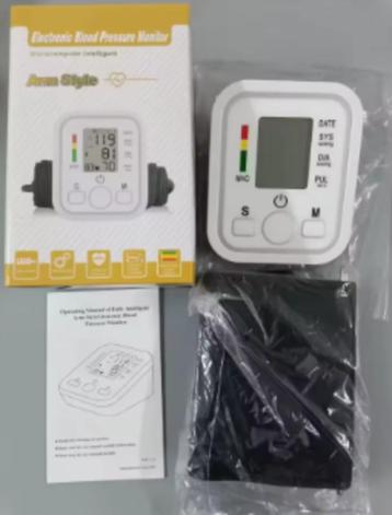 Elektronische digitale bloeddrukmeter / hartslagmeter set beschikbaar voor biedingen