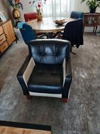 Twee de zelfde leren fauteuil zie foto's, Ophalen of Verzenden, Zo goed als nieuw, Leer, 50 tot 75 cm