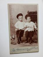 CDV Amsterdam Kind met Hoepel, Gebruikt, Foto, Ophalen of Verzenden, Voor 1940