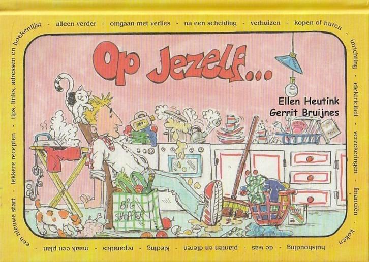 OP JEZELF - Ellen Heutink & Gerrit Bruijnes, Boeken, Kinderboeken | Jeugd | 13 jaar en ouder, Zo goed als nieuw, Verzenden