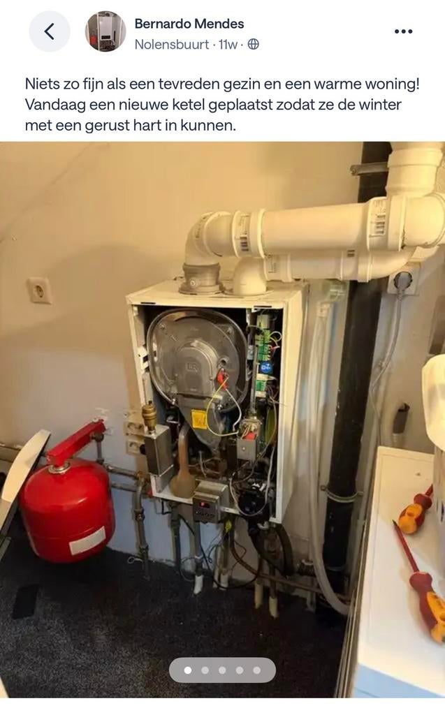 CV ketel onderhoud, storingen of nieuwe CV ketel, Ophalen, Minder dan 3 jaar oud, Minder dan 20 liter, Nieuw