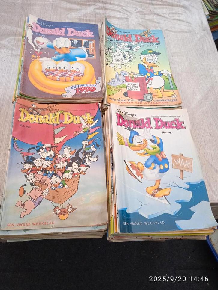 Donald Duck jaargangen, Boeken, Stripboeken, Zo goed als nieuw, Complete serie of reeks, Ophalen of Verzenden