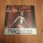 Tomb Raider - PlayStation 1 (boekje), Spelcomputers en Games, Games | Sony PlayStation 1, Avontuur en Actie, Gebruikt, 1 speler
