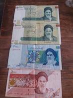 Diverse biljetten Iran, Postzegels en Munten, Munten en Bankbiljetten | Verzamelingen, Ophalen of Verzenden, Buitenland, Bankbiljetten