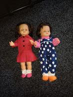 2 Vintage Harde Poppen uit de Jaren 60, Ophalen of Verzenden, Gebruikt, Overige typen