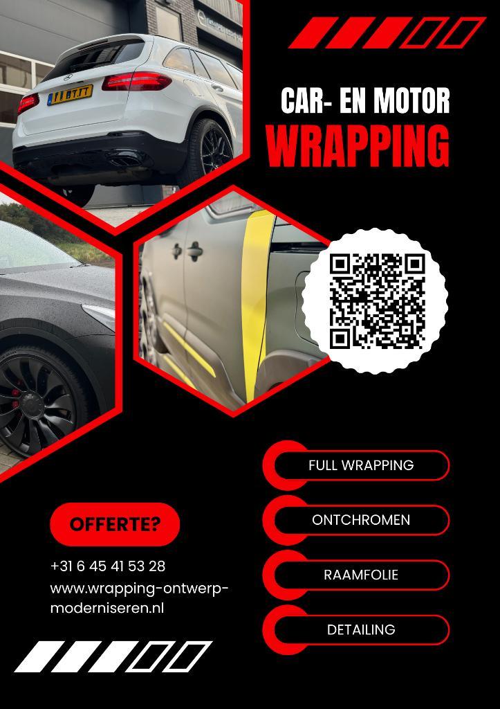 Carwrap | Keukenwrap | Ontchromen | Belettering | PPF, Auto diversen, Onderhoudsmiddelen, Ophalen