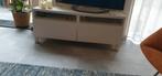 Witte Ikea TV meubel met 2 lades, Huis en Inrichting, Kasten | Televisiemeubels, Ophalen, Gebruikt, Minder dan 100 cm, Modern