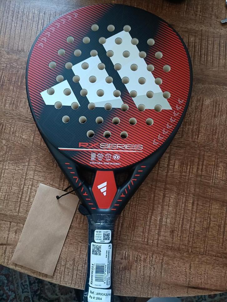 Adidas Rx series red 2025, Sport en Fitness, Padel, Nieuw, Ophalen of Verzenden