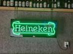Te Koop: Heineken Neon Lichtbak, Verzamelen, Ophalen, Gebruikt, Reclamebord, Plaat of Schild, Heineken