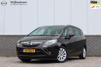 Opel Zafira Tourer 1.4 T Cosmo Navi Trekhaak, Auto's, Opel, Euro 5, 4 cilinders, Bruin, Leder en Stof