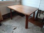 Uitschuifbare eiken eettafel, Huis en Inrichting, Tafels | Eettafels, Ophalen