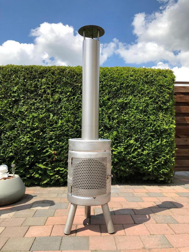 tuinkachel bierfust bierfusthaard buitenhaard buitenkachel, Tuin en Terras, Terrasverwarmers, Nieuw, Ophalen