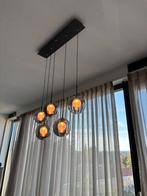 Smoke glas hanglamp zo goed als nieuw, Ophalen of Verzenden