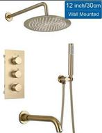 Inbouwkraan douche goud nieuw in doos, Ophalen, Nieuw