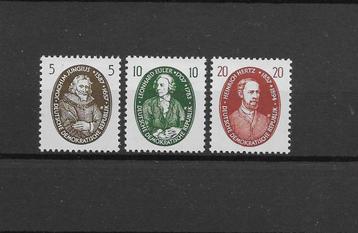 DDR 1957. Michel 574 t/m 576, Ongebruikt. beschikbaar voor biedingen