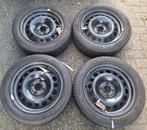 16 inch 4x108 Vredestein winterbanden 195 55 16, profiel 6mm, Gebruikt, 16 inch, Banden en Velgen, Personenwagen