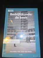 Bedrijfskunde: de basis - Nieuw, Boeken, Studieboeken en Cursussen, Ophalen of Verzenden, Beta, Nieuw, MBO