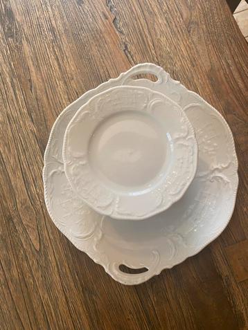 Rosenthal Classic Rose Sanssouci White taartset beschikbaar voor biedingen