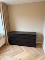 Malm ikea ladenkast zwartbruin, Huis en Inrichting, Kasten | Ladekasten, Ophalen, Gebruikt, 5 laden of meer, 150 tot 200 cm