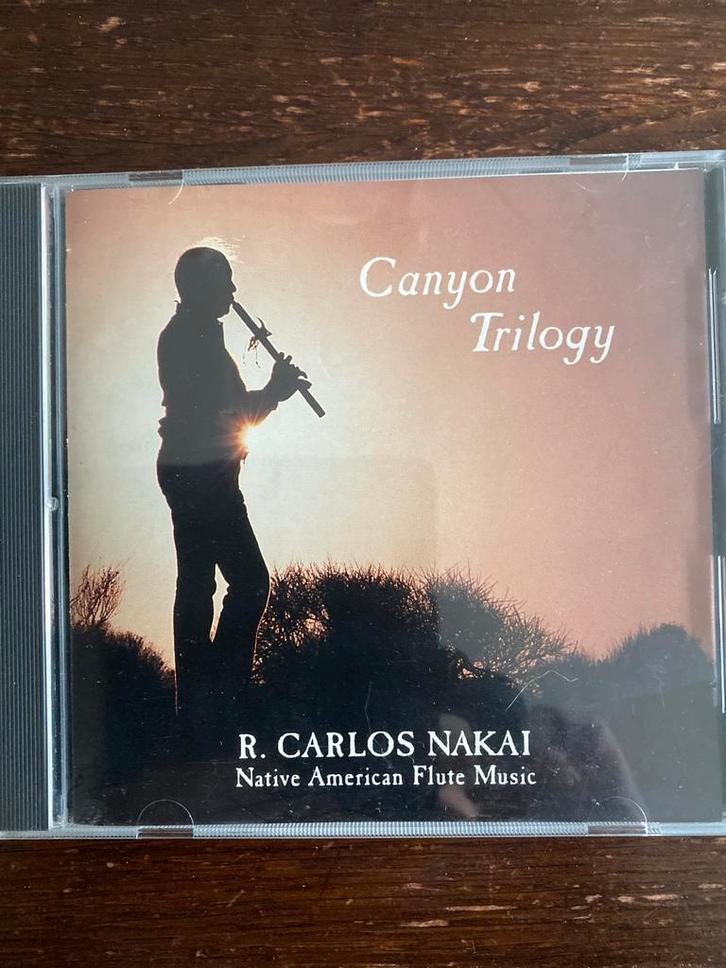 R. Carlos Nakai - Canyon Trilogy CD, Cd's en Dvd's, Cd's | Wereldmuziek, Zo goed als nieuw, Overige soorten, Boxset, Ophalen of Verzenden