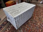 Witte rieten kist, Ophalen, Overige materialen, Minder dan 50 cm, Gebruikt