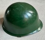 Militaire helm met binnenhelm, Verzamelen, Ophalen of Verzenden, Landmacht, Nederland, Helm of Baret