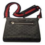 Gucci GG Supreme Square Black Messenger Bag, Gucci, Gebruikt, Support@gucci.com, 30 Avenue Montaigne
75008 Paris