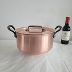 Falk culinair Dikwandige koperen horeca pan hapjespan 2 kilo, Ophalen of Verzenden, Zo goed als nieuw, Rvs, Koekenpan of Braadpan