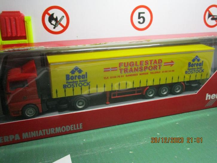 Herpa? Fuglestad, Hobby en Vrije tijd, Modelauto's | 1:87, Gebruikt, Bus of Vrachtwagen, Herpa, Ophalen of Verzenden