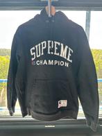 Supreme x Champion hoodie 2017 SS17 Black, Ophalen of Verzenden, Zo goed als nieuw, Zwart
