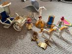 Playmobil Prinsessen Set - Koets, Figuren & Meer!, Ophalen of Verzenden, Zo goed als nieuw, Los playmobil