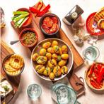 6 Bowls and Dishes borrelplank Tapasplank Puur Hout Duurzaam, Huis en Inrichting, Keuken | Keukenbenodigdheden, Ophalen of Verzenden