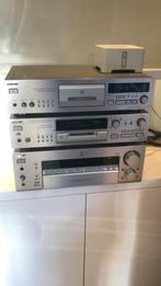 Sony QS set compleet of los (Minidisc in originele doos), Gebruikt, Sony, Ophalen