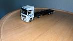 HERPA  MAN. TRUCK MET OPLEGGER. HO 1:87, Hobby en Vrije tijd, Ophalen of Verzenden, Zo goed als nieuw