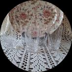 5 Cristal d'Arques Pompadour longdrink glazen 70's set, Ophalen of Verzenden