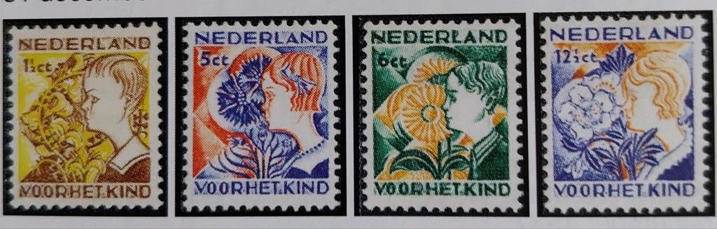 F110. 1932. Kinderzegels,  gebruikt., Ophalen of Verzenden