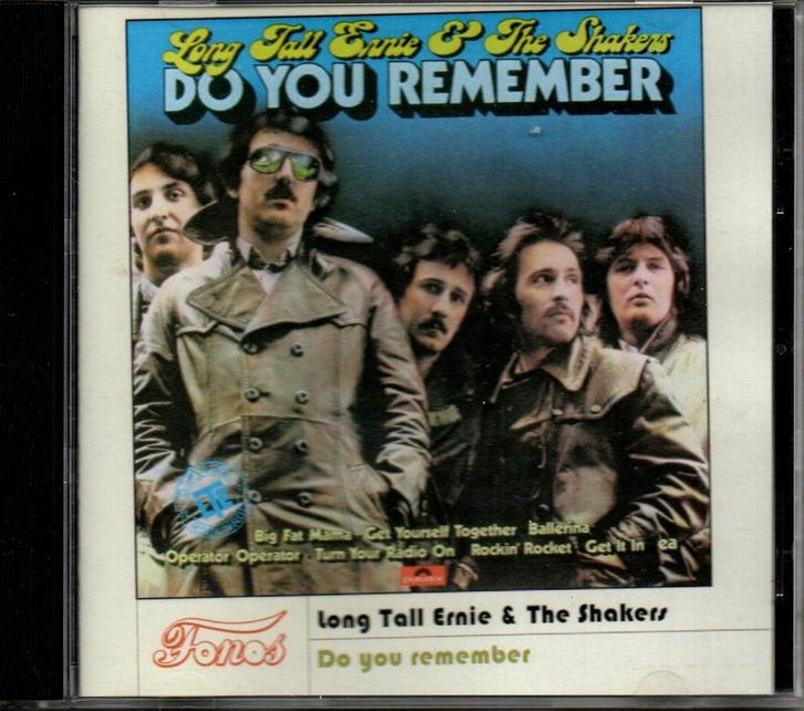 Long Tall Ernie & The Shakers - Do You Remember - Fonos CD, Cd's en Dvd's, Cd's | Overige Cd's, Zo goed als nieuw, Ophalen