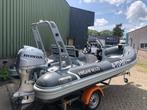 Highfield 460 Sport RIB met 50 pk Honda, Watersport en Boten, Rubberboten, Aluminium, Zo goed als nieuw, Benzine, Minder dan 70 pk
