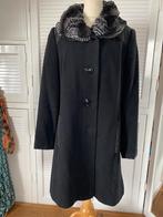 Lebek Barbara Lebek zwarte wollen wintermantel maat 40 zgan, Kleding | Dames, Jassen | Winter, Maat 38/40 (M), Zwart, Ophalen of Verzenden