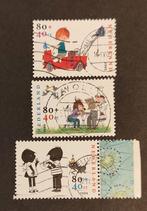 Nederland nvph 1852 - 1854, Verzenden, Na 1940, Gestempeld