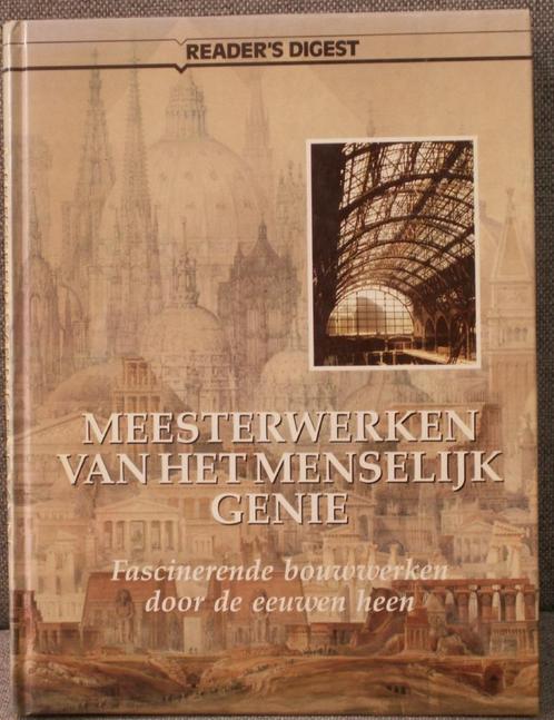 Meesterwerken van het menselijk genie incl folder, Boeken, Overige Boeken, Zo goed als nieuw, Verzenden