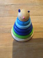 Djeco houten stapeltoren kat en muis, zgan, Ophalen of Verzenden, Zo goed als nieuw