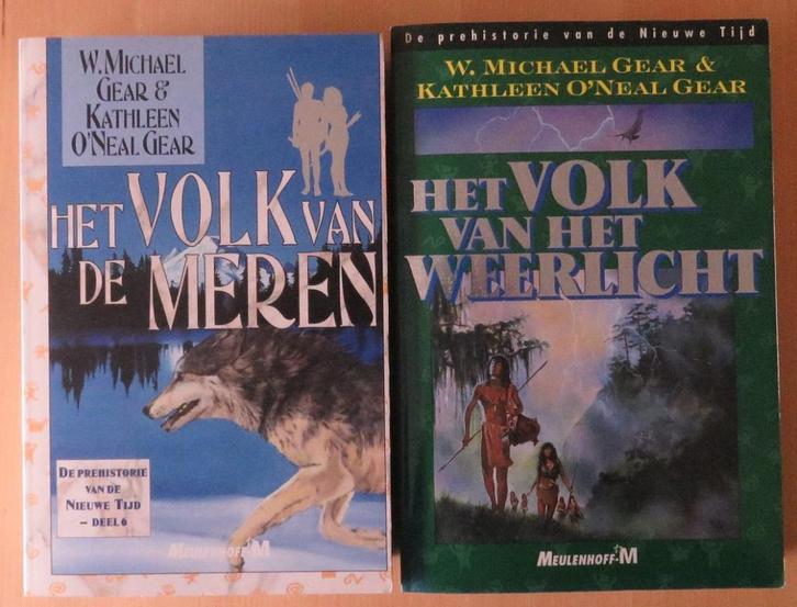 W. Michael Gear - Het volk van - 2 delen, Boeken, Fantasy, Gelezen, Ophalen