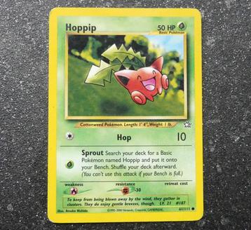 Pokemon kaart Neo Genesis Hoppip 61/111 beschikbaar voor biedingen