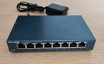 TP-Link Unmanaged Switch TL-SG 108, Computers en Software, Netwerk switches, Ophalen of Verzenden, Zo goed als nieuw