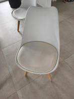 Eetkamerstoel, Gebruikt, Wit, Vijf, Zes of meer stoelen, Ophalen